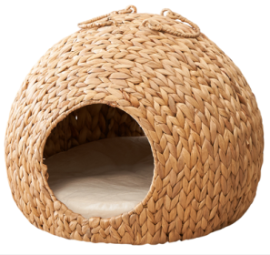 Weaving Rattan Circular Cat Bed