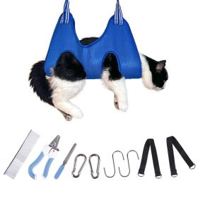 Cute Smart Factory Low Price Comfortable Solid Color Pet Grooming Hammock With Nail,Dog Grooming Hammock Harness